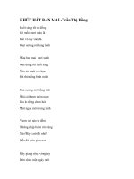 KHÚC HÁT BAN MAI pps