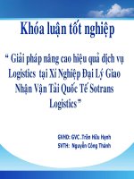 BÀI THUYẾT TRÌNH LUẬN VĂN pot