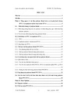 Nghiên cứu chế tạo vật liệu polyme blend PVC EVA bằng phương pháp trộn hợp nóng chảy