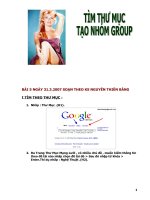 Tạo thư mục tạo nhóm group pps