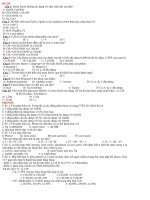 BÀI TẬP TRẮC NGHIỆM HOÁ HỌC 12 pot