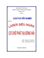 Laser siêu ngắn cơ chế phát xạ sóng hài