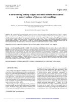 Báo cáo lâm nghiệp: 