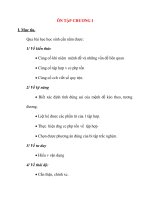 Giáo án Đại Số lớp 10: ÔN TẬP CHƯƠNG I ppt