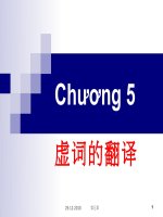 Thực hành dịch tiếng trung - Chương 5 ppsx