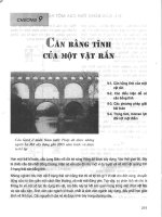Vật lí đại cương các nguyên lí và ứng dụng - Tập 1 Cơ học và nhiệt học - Chương 9 pps