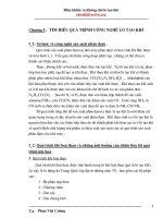 Điều khiển và khống chế lò tạo khí - phần 1 doc