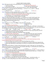 ĐỀ THI TN THPT NĂM 2011 ( ĐỀ 001 ) pot