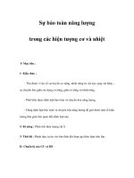 Sự bảo toàn năng lượng trong các hiện tượng cơ và nhiệt potx