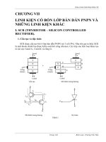 Giáo trình tổng hợp những hướng dẫn về tính năng xoay chiều trong JFET phần 6 docx