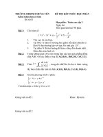 Đề thi học phần toán cao cấp 3 - 6 doc