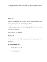 SỰ XÁC ĐỊNH ĐƯỜNG TRÒN - TÍNH CHẤT ĐỐI XỨNG CỦA ĐƯỜNG TRÒN pptx