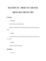 NGUYÊN TỬ - PHÂN TỬ CHUYỂN ĐỘNG HAY ĐỨNG YÊN docx