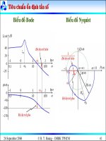 Bài giảng lý thuyết điều khiển tự động - Khảo sát tính ổn định của hệ thống part 7 ppt