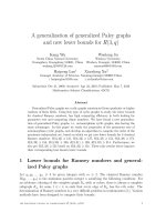 Báo cáo toán học: 