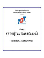 AN TOÀN HÓA CHẤT ppsx