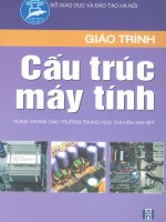 Giáo trình cấu trúc máy tinh part 1 potx