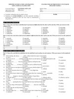 Proficiency specimen paper 1