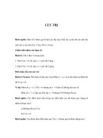 Tự ôn toán với các công thức tính đạo hàm giới hạn và vi phân - 3 doc