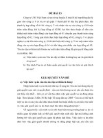 Đề thi môn luật tố tụng dân sự (kèm lời giải) - Đề 13.2 ppsx