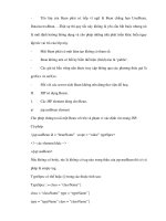 Kiến trúc 1 và 2 JSP (model 1 & 2architecture) - phần 2 pps