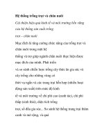 Hệ thống trồng trọt và chăn nuôi doc