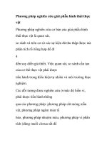 Phương pháp nghiên cứu giải phẫu hình thái thực vật pdf