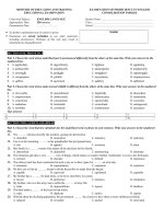 Proficiency consolidation paper II