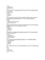 Kĩ thuật thi trắc nghiệm 8 docx