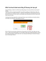 Biến Facebook thành màu hồng dễ thương cho bạn gái docx