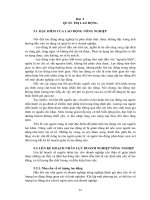 BÀI GIẢNG QUẢN LÝ SẢN XUẤT NÔNG NGHIỆP - BÀI 5 pps