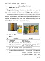 Thực hành chế biến dứa đóng hộp ppsx