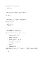 Tự ôn toán với các công thức tính đạo hàm giới hạn và vi phân - 1 ppsx
