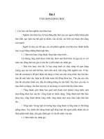 Bài 4 VĂN BẢN KHOA HỌC ppt