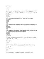 Bộ đề thi tiếng anh 7 pptx