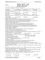 PHẦN I: HÓA HỮU CƠ CHƯƠNG 1: ESTE VÀ LIPIT pps