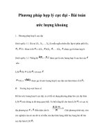 Phương pháp hợp lý cực đại - Bài toán ước lượng khoảng trong môn xác suất thống kê - 1 ppt