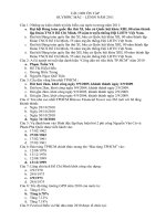 Câu hỏi ôn tập olympic Mac lênin năm 2011 potx