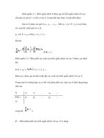 Biến ngẫu nhiên và hàm phân phối trong xác suất thống kê - 2 ppsx