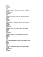 Bộ đề thi tiếng anh 4 ppt