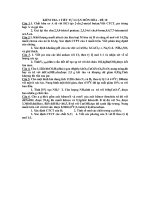 KIỂM TRA 1 TIẾT TỰ LUẬN MÔN HÓA - ĐỀ 10 pot