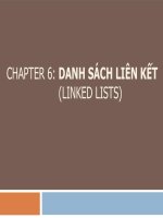 Chương 6: Danh sách liên kết pptx