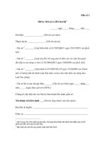 MẪU THỎA THUẬN LIÊN DANH pdf