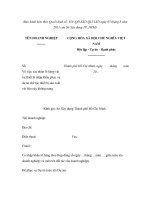 Mẫu xác nhận lô hàng vật tư, thiết bị nhập khẩu phục vụ dự án chế tạo thiết bị sản xuất vật liệu xây không nung ppsx