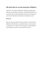 Bắt chước kiểu tóc của tân nương Kate Middleton pdf