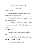 Hình học lớp 9 - LUYỆN TẬP (Tiếp theo) pot