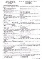 Đề thi thử môn hóa học trường đại học sư phạm Hà Nội - đề 2 pdf