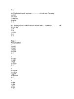 Cơ sở tiếng anh văn bằng C 5 potx