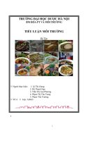 Những giải pháp đặc hiệu cho vấn đề an toàn thực phẩm