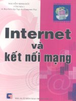Internet và kết nối mạng part 1 pptx
